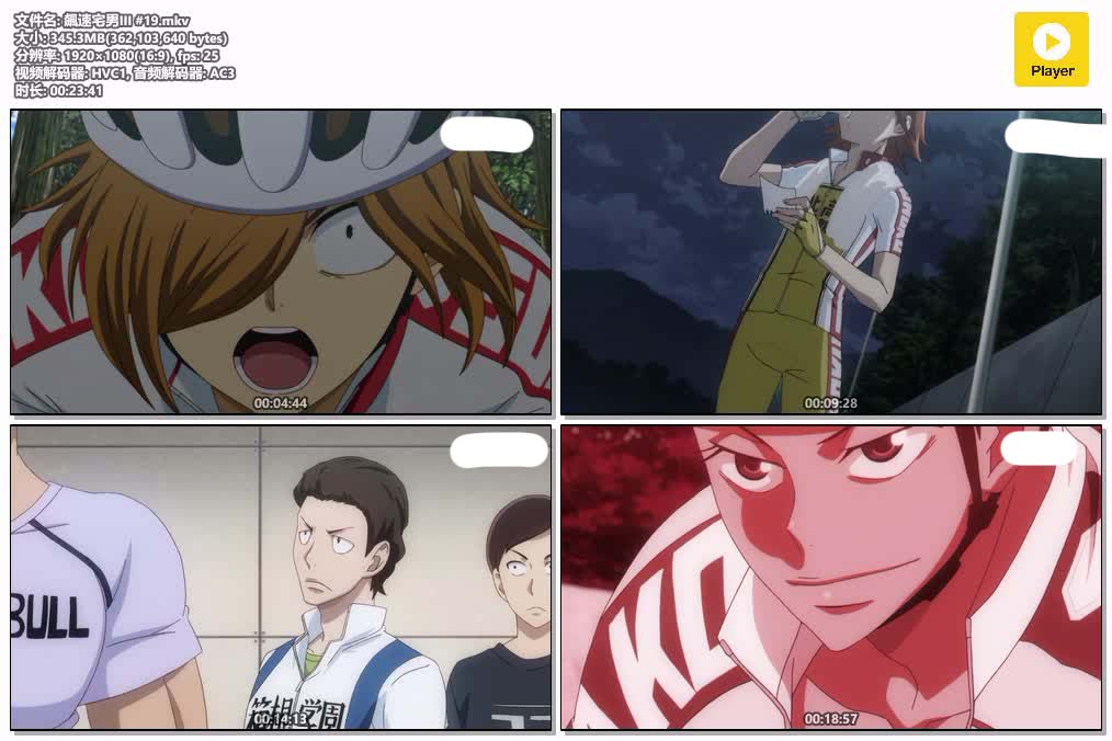 插图:《飆速宅男第三季》粤语版全25集 | 1080P高清+中文字幕 | 粤语动画 | 百度网盘/夸克网盘，编号:894