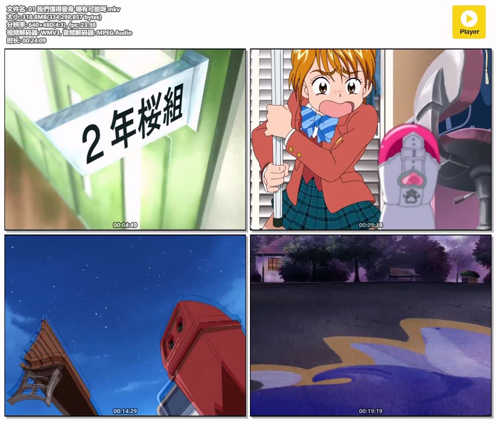插图:《光之美少女PrettyCure》粤日双语版全49集 | 480P高清+无字幕 | 粤语动画 | 百度网盘/夸克网盘，编号:195