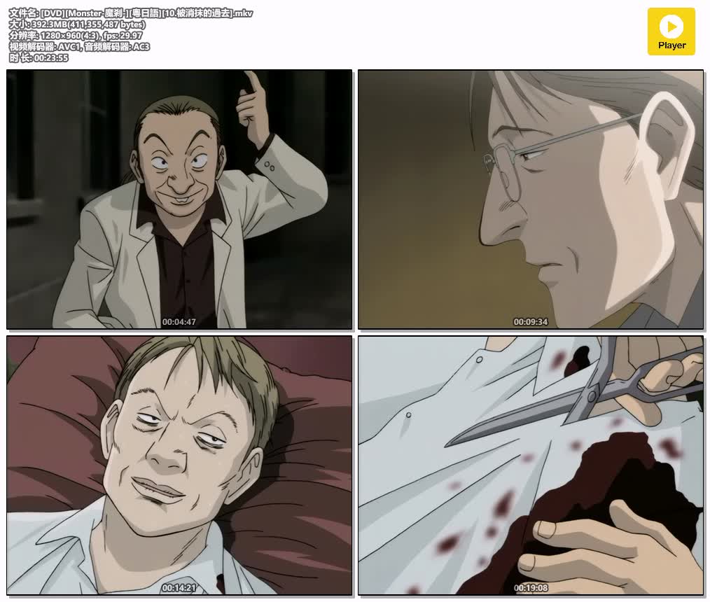 插图:《怪物 Monster》粤日双语版全74集 | 960P高清+中文字幕 | 粤语动画 | 百度网盘/夸克网盘，编号:140