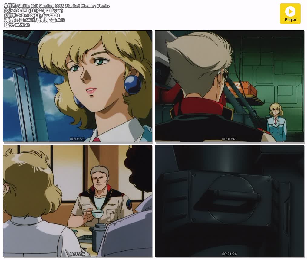 插图:《1990 高达0083》粤日双语版全13集 | 480P高清+中文字幕 | 粤语动画 | 百度网盘/夸克网盘，编号:290