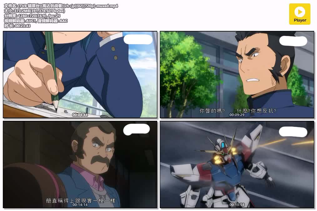 插图:《高达创战者》粤语版全25集 | 720P高清+中文字幕 | 粤语动画 | 百度网盘/夸克网盘，编号:480