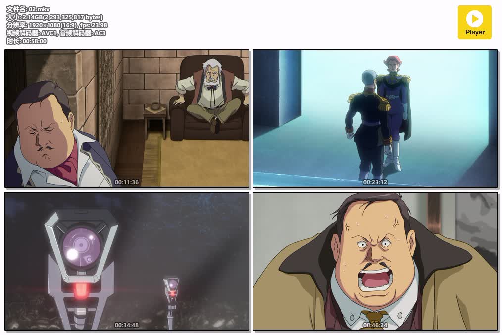 插图:《机动战士高达 THE ORIGIN》粤日双语版全6集 | 1080P高清+中文字幕 | 粤语动画 | 百度网盘/夸克网盘，编号:336