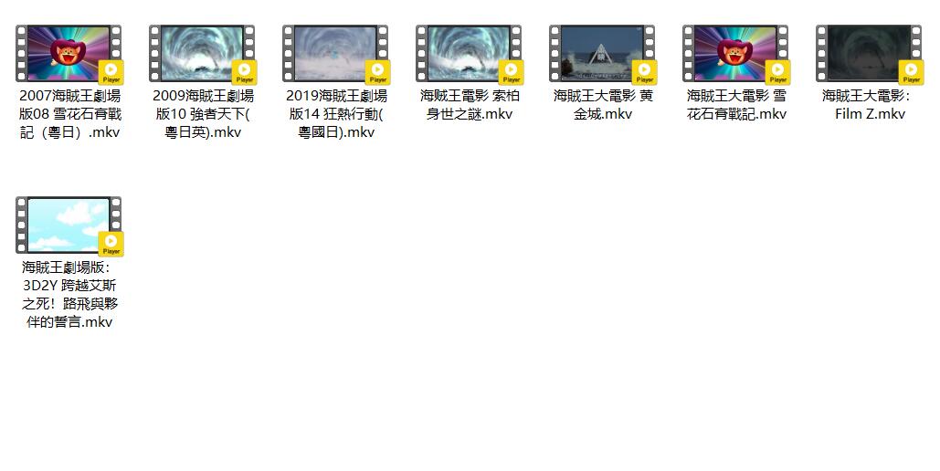 插图:《海贼王》+剧场版粤日双语版全819集 | 720P高清+中文字幕 | 粤语动画 | 百度网盘/夸克网盘，编号:919
