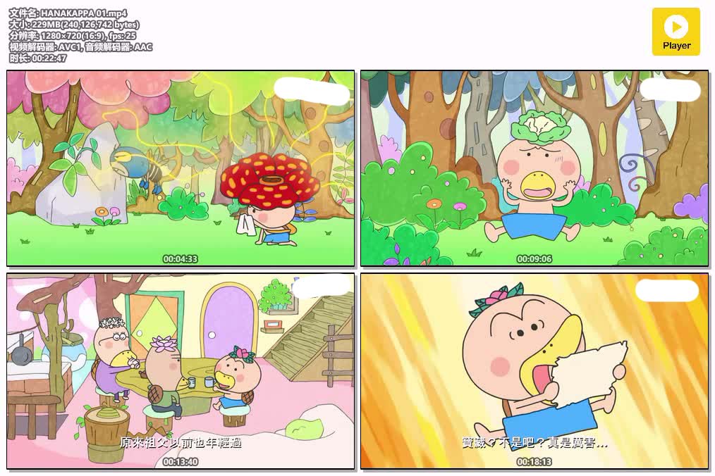 插图:《花样河童》粤语版全40集 | 720P高清+中文字幕 | 粤语动画 | 百度网盘/夸克网盘，编号:500