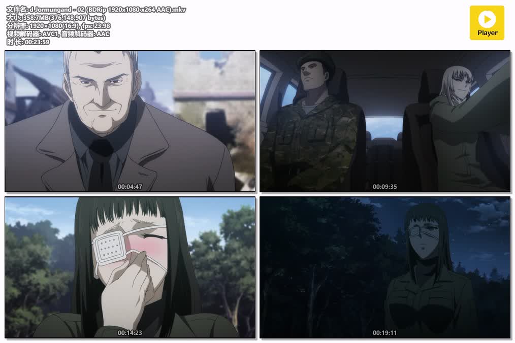 插图:《軍火女王》粤日双语版全12集 | 1080P高清+中文字幕 | 粤语动画 | 百度网盘/夸克网盘，编号:853