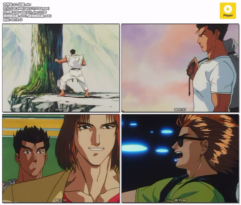 插图:《Street Fighter II V》粤日双语版全29集 | 480P高清+无字幕 | 粤语动画 | 百度网盘/夸克网盘，编号:536