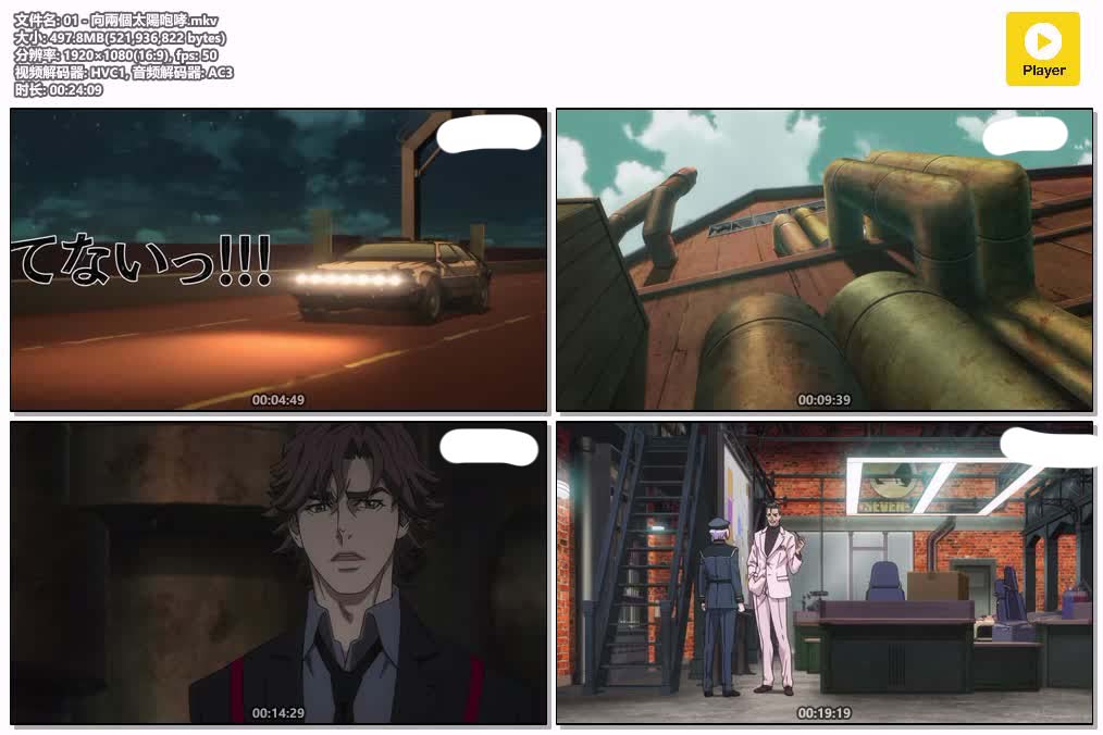 插图:《刑事雙雄》粤日双语版全16集 | 1080P高清+中文字幕 | 粤语动画 | 百度网盘/夸克网盘，编号:659