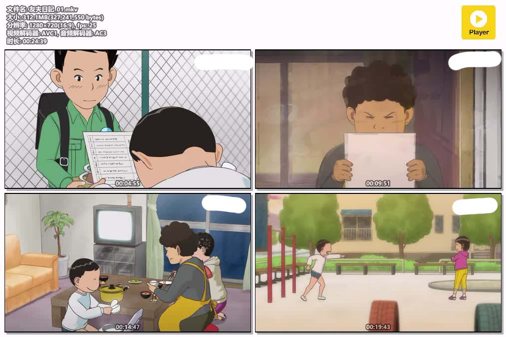 插图:《友夫日記》粤日双语版全78集 | 720P高清+中文字幕 | 粤语动画 | 百度网盘/夸克网盘，编号:560