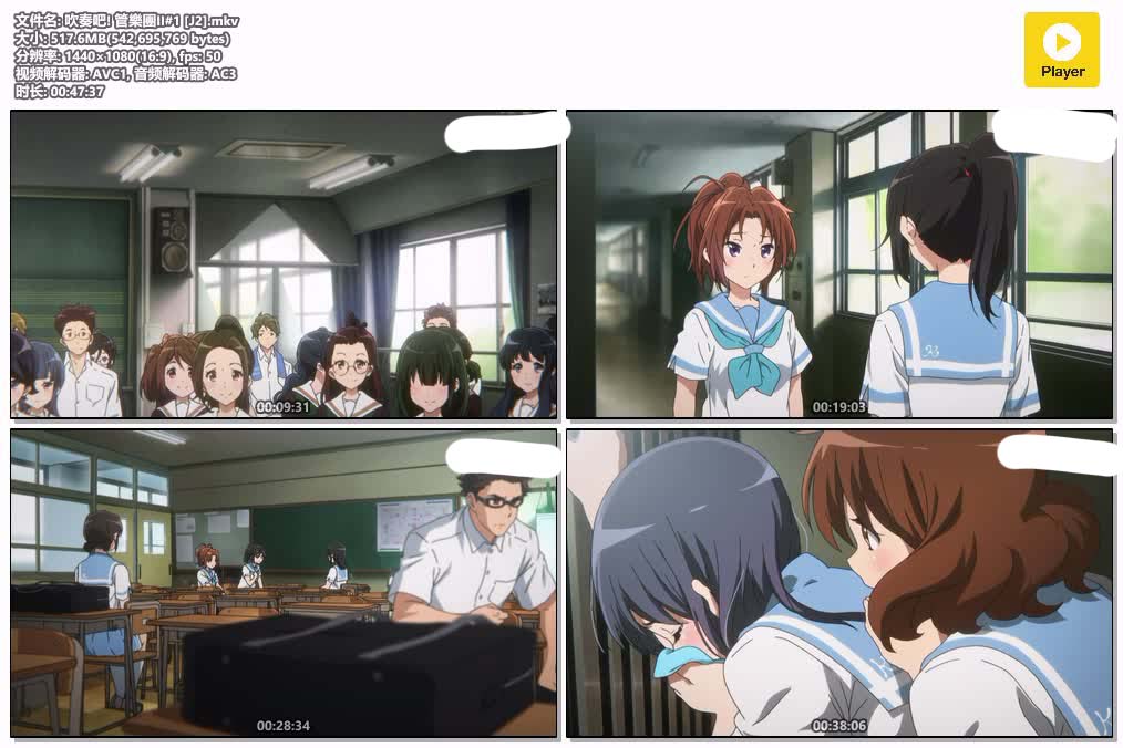 插图:《吹奏吧! 管樂團S2》粤日双语版全13集 | 1080P高清+中文字幕 | 粤语动画 | 百度网盘/夸克网盘，编号:768