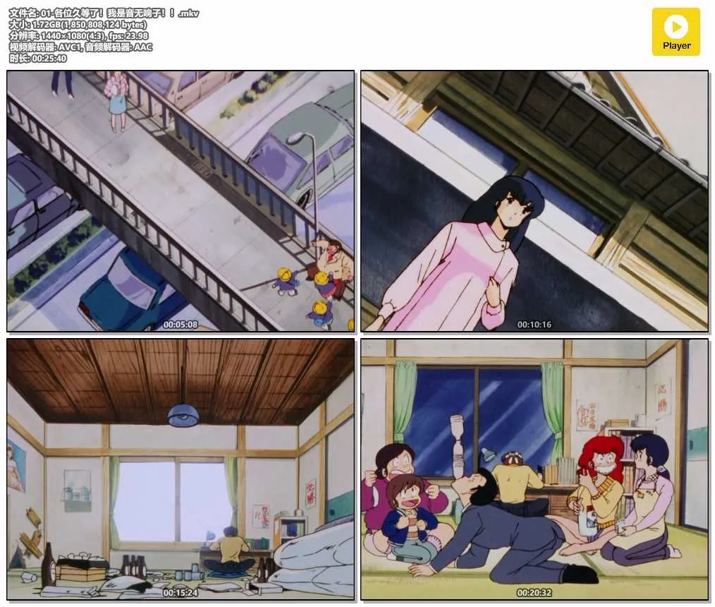插图:《相聚一刻》(Maison Ikkoku) (1986) [全96集] 粤日双语 1080P [百度网盘]，编号:526