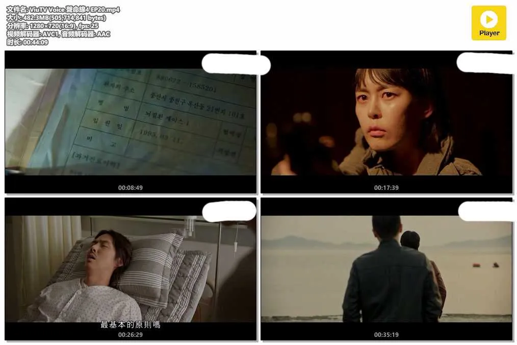 插图:《Voice 声命线4》(Voice 4) (2021) [全20集] 粤语 720P [百度网盘]，编号:922