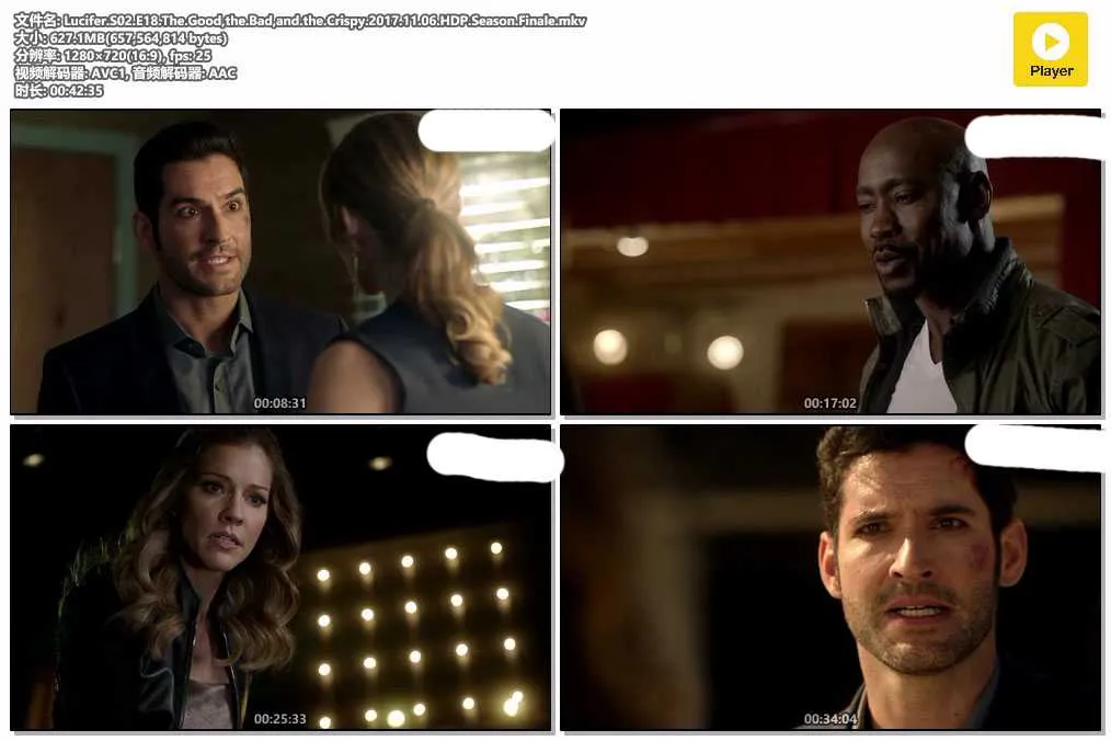 插图:《魔鬼神探》第二季 (Lucifer Season 2) (2016) [全18集] 粤英双语 720P [百度网盘]，编号:170