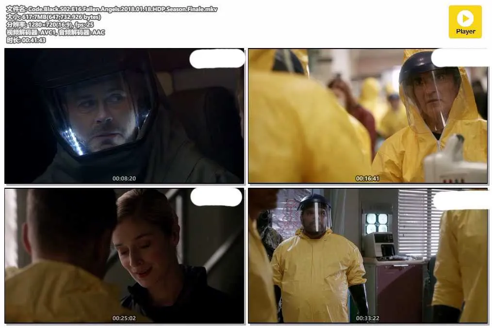 插图:《黑色代码》第二季 (Code Black Season 2) (2016) [全16集] 粤英双语 720P [百度网盘]，编号:688