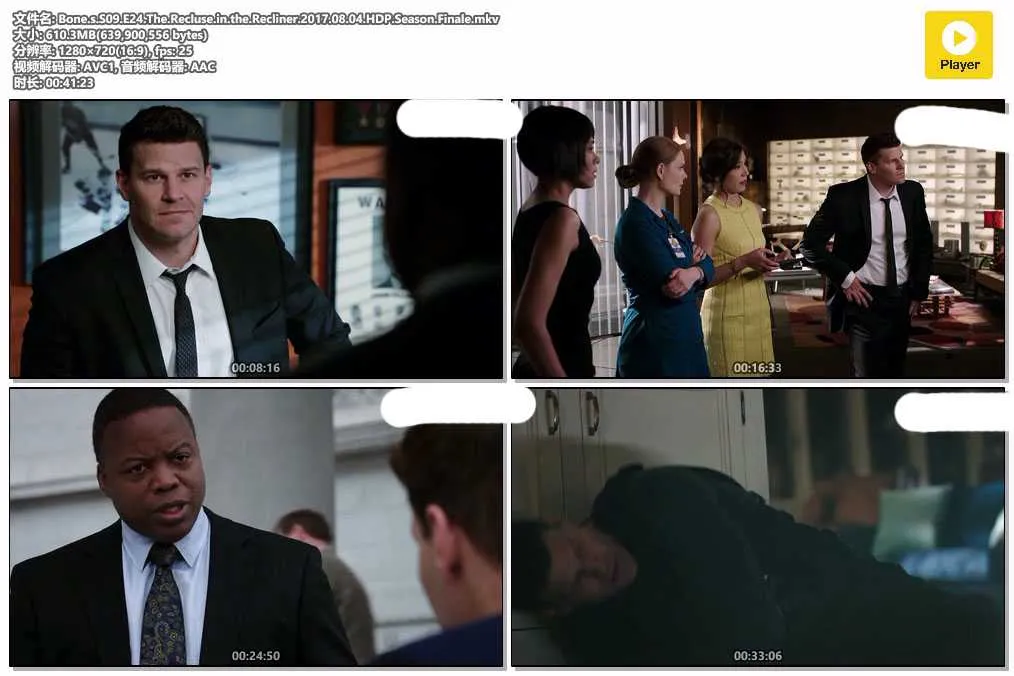 插图:《欲骨查》第九季 (Bones Season 9) (2013) [全24集] 粤英双语 720P [百度网盘]，编号:79