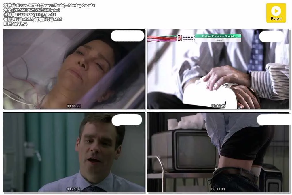 插图:《医神》第七季 (House M.D. Season 7) (2010) [全23集] 粤英双语 720P [百度网盘]，编号:767