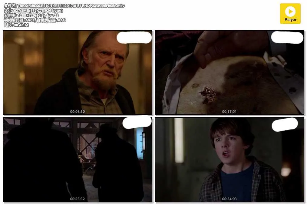 插图:《血族》第三季 (The Strain Season 3) (2016) [全10集] 粤英双语 720P [百度网盘]，编号:990