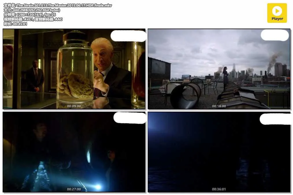 插图:《血族》第一季 (The Strain Season 1) (2014) [全13集] 粤英双语 720P [百度网盘]，编号:489